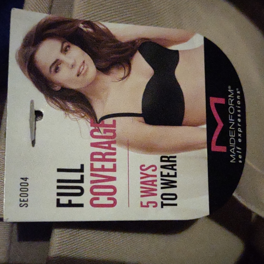 NWT MAIDENFORM Self Expressions 5 Ways To Wear Full Coverage Lined Underwire Bra - Picture 3 of 4
